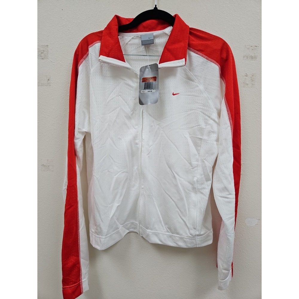 Nike Running Light Track Yoga Athletic Warm Up Jacket Womens Large Full Zip NWT - Picture 1 of 7